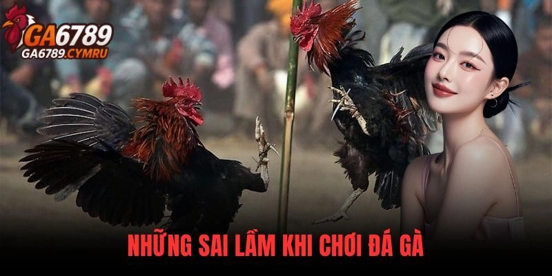Những sai lầm khi chơi đá gà tại GA6789